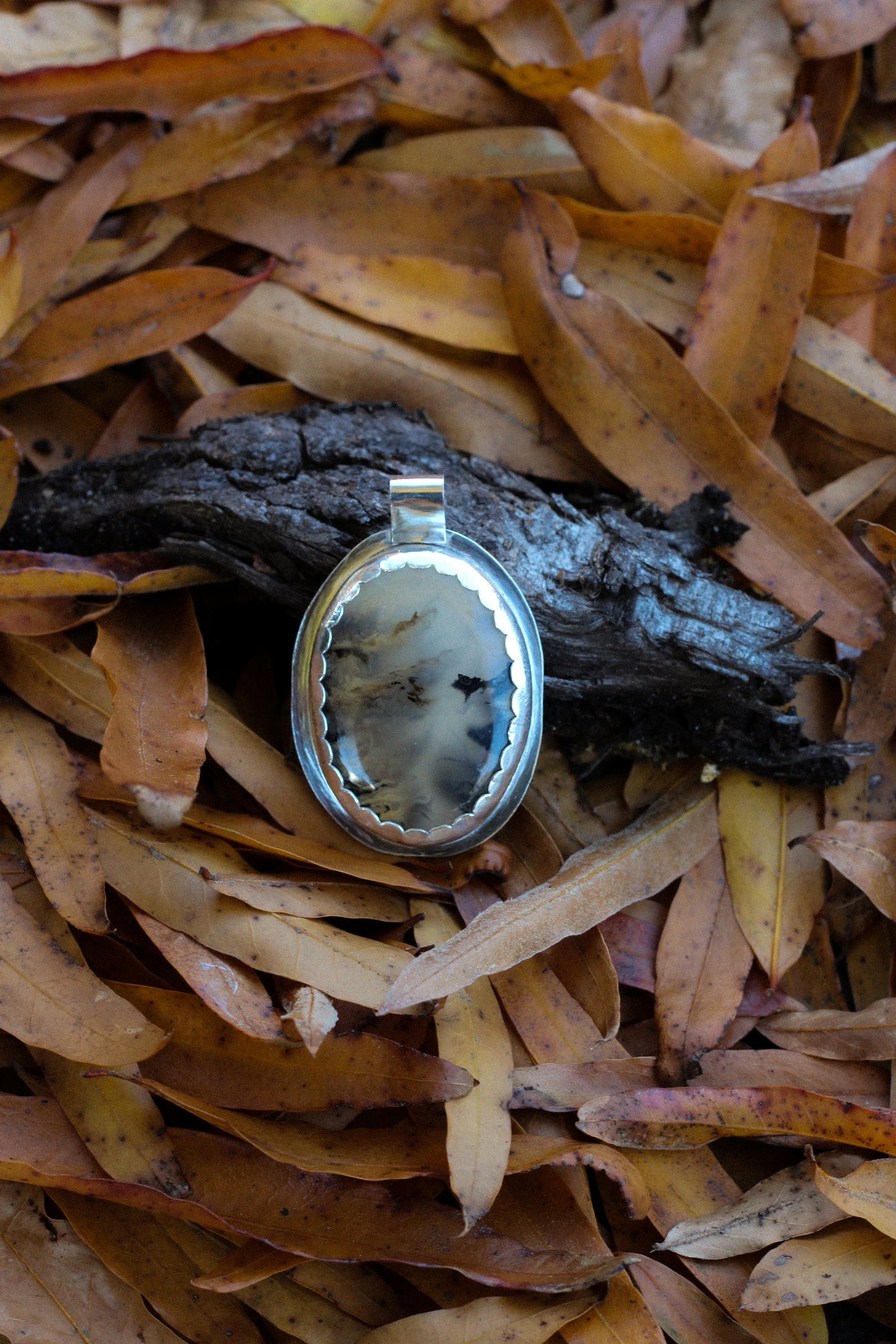 Moonlit Lace Pendant